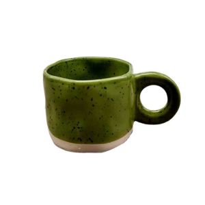 GAOSU Ceramic Coffee Mug 250ML Splash Ink Design Tea Cup Kitchen Drinkware Irregular Water Cup Office