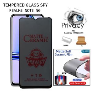 Tempered Glass Privacy For Realme Note 50 - Anti Gores Realme Note 50