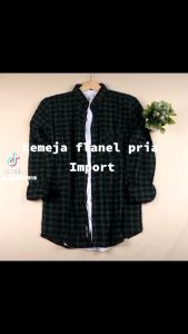 KEMEJA FLANEL PRIA IMPORT LENGAN PANJANG KUALITAS PREMIUM DISTRO