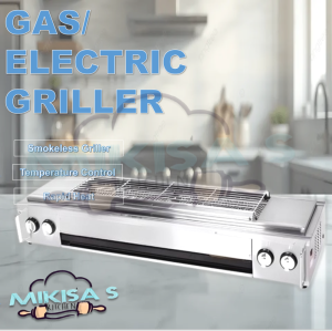 Infrared Ceramic Burner Gas Grill with Blower for Commercial Use Stainless Steel Heavy Duty