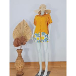 One Set JUMBO Wanita LD 120 130 & 140 Celana Hotpants Terbaru Kekinian | Set Fuji Oriani