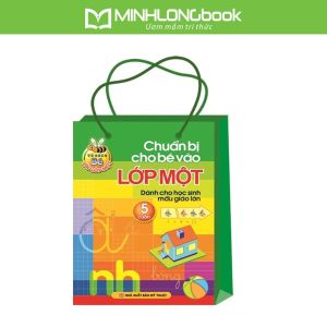 Sách: Combo Chuẩn Bị Cho Bé Vào Lớp Một Dành Cho Mẫu Giáo Lớn ( Túi 5 Cuốn)