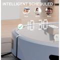 Enolux DB300 Smart Robot Vacuum Cleaner with Self-Control Mode – 2-in-1 Wet & Dry Cleaning | Automatic Sweeping & Mopping | Self-Cleaning Function | Strong Suction Power | Low Noise | Ideal for Pet Hair, Tiles, Hardwood, and Carpet. 