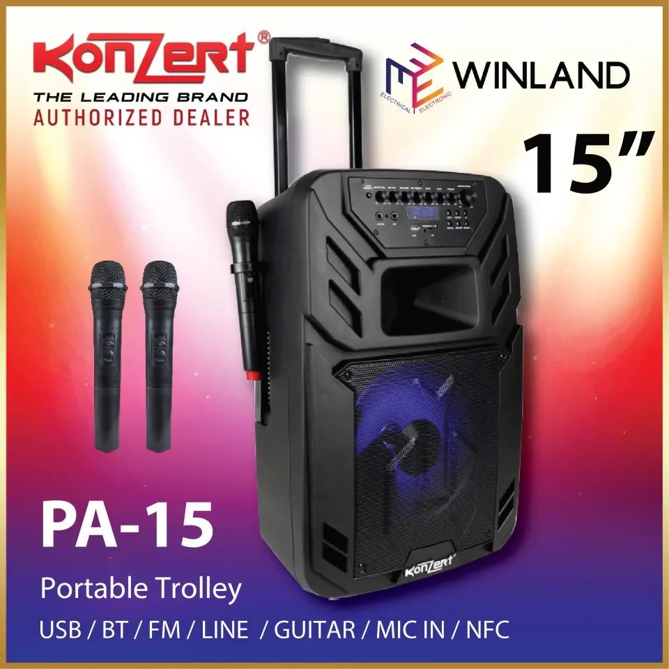 Konzert trolley sale speaker