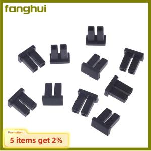 fanghui 10pcs lot LC Optical Module Dust Plug SFP Fiber Module Protection Cover
