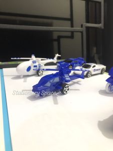 SS Mainan Anak Kendaraaan Mobil Polisi Seri Set Lengkap Dengan Motor dan Helikopter Bombiq City Defender Police / Toy Police Car Series