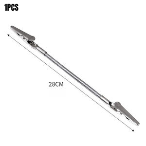 8PCS 28CM Label Display Clip Flexible Bendable Card Photos Fixed Clamp For Home Supermarket