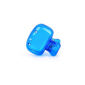 Makayo กล่องเก็บหัวแปรงสีฟัน พกพาและกะทัดรัด ใส กันฝุ่น กล่องเก็บหัวแปรงสีฟันกันน้ํา Toothbrush Head Clip