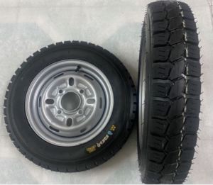 Cặp bánh 400-12 tim ốc lazang 8x115 bao gồm 2 lốp2 săm2 lazang.lốp 8pr.lazang tim lỗ đo vuông 8cm.đo chéo 115cm