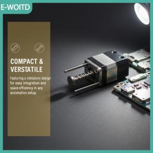 【E-WOITD】 Dc3v mini động cơ bước dài tuyến tính thiết bị truyền động vít trượt Push Rod cài đặt đơn giản cho mô hình làm và thử nghiệm