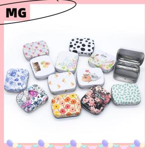 【Magical House】[ New Hot Fashion] Mint Candy Box Iron Can Lozenges Health Care Hangover Small Iron Box Small Clamshell Box Iron Box Packaging