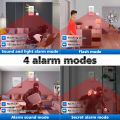 Tuya Wifi Intelligent PIR Motion Sensor Anti Thief Alarm, Timing, Anti pet interference, Voice Alarm, Burglar System Detector for Home, Corridor, Office, Bank. 