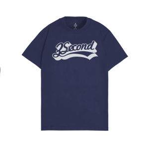 3Second Kaos Pria Katun Lengan Pendek Logo Script OL-C361223