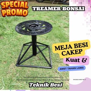 meja putar untuk tanaman bonsai