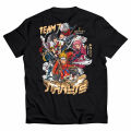 TEAM 7 SHINOBI NARUTO SHIPPUDEN NU0056# Baju Anime Jepang | T-Shirt Anime | Kaos Anime | Cotton Combed Unisex Streetwear Kaos Oversize. 