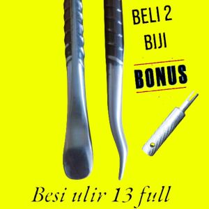 Cukit Cukil Ban Besi Ulir 13 Full | pembelian 2 biji bonus kunci pentil