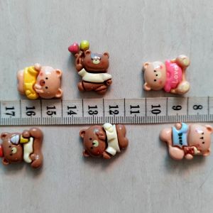 Manik Clay Karakter Brown 100pcs