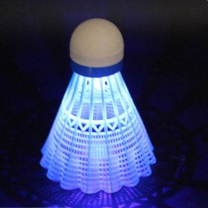 YUBAGUANB Lighting Balls LED Badminton Glowing Light-up Lighting s Racket Sports Lightweight Luminous Badminton Balls Outdoor Game