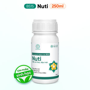BS15 Nuti Ra Hoa Đồng Loạt Tăng Đậu Trái Cho Cây Trồng 250ml 500ml - Bác Sĩ Cây Xanh