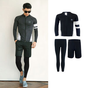 🇲🇾Plus Size SETS Rearguard Men Women Swimwear Swimsuit Beach Surf Couple Long Sleeve Snorkeling Baju Berenang Muslim