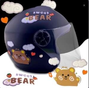 จัดส่งจากกทม หมวกกันน็อคเด็ก หมวกนิรภัยเด็กมอเตอร์ไซค์ หมวกกันน็อคสำหรับเด็ก รูปแบบการ์ตูน หมวกกันน๊อครถยนต วัสดุ ABS สีเป็นมิตรกับสิ่งแวดล้อม 3-13 ปี Kids helmets หมวกกันน็อกเบา สวมใส่ได้ดี สวมใส่สบาย สีเป็นมิตรกับสิ่งแวดล้อม ปลอดภัย ซ้อนทับเป็นชั้นต่อชั