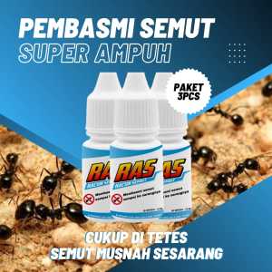 Racun Semut RAS 3pcs Pembasmi Semut Super Ampuh