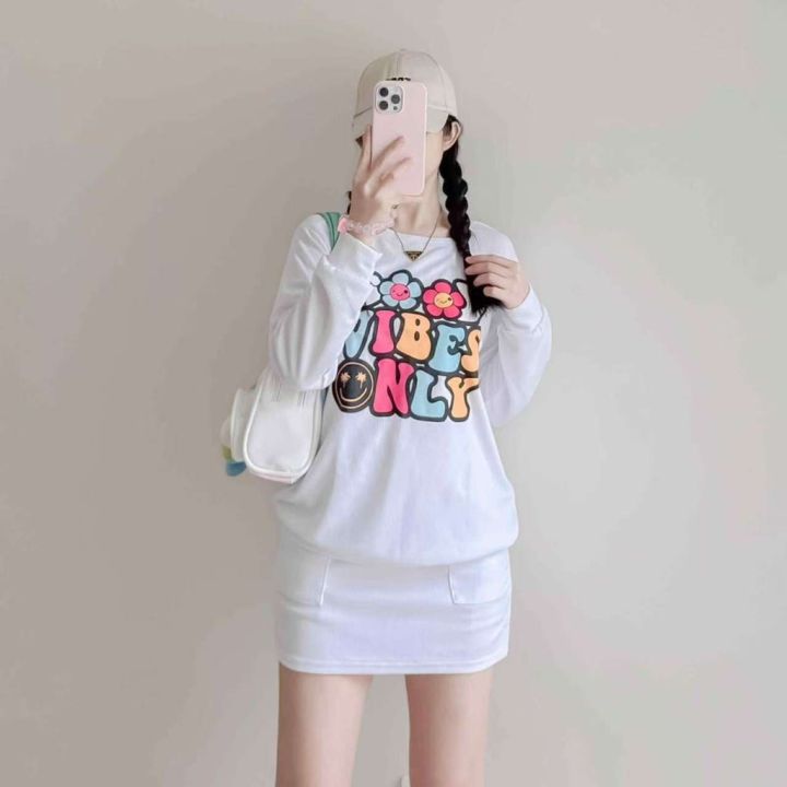 9113-LongSleeve%20Waffle%20Terno%20Skirt%20with%20Two%20Side%20Pocket%20Can%20fit%20to%20S-M/L-XL%20-%20Image%207