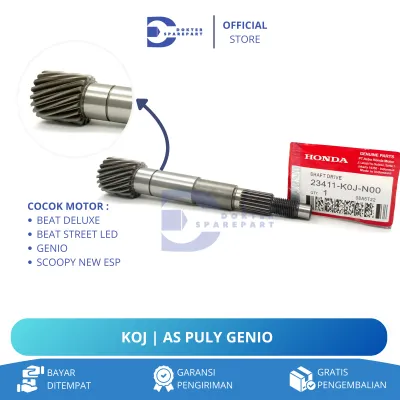 KOJ AS PULLY / BEAT STREET / GENIO / BEAT DELUXE / SCOOPY / PULY / PULLEY / PULI / PULLI / BELAKANG