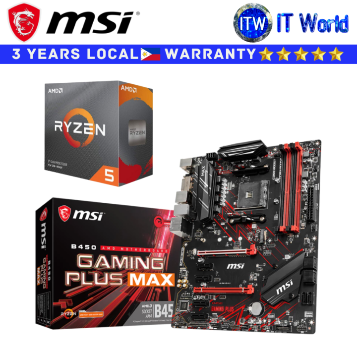 Ryzen 3600 And B450 RYZEN 3600 PACKAGE WiTH MSI B450M-A PRO