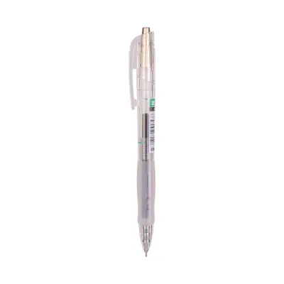 Deli Retractable Bullet Tip Gel Pen Smooth Writing 0.35mm Black SA130