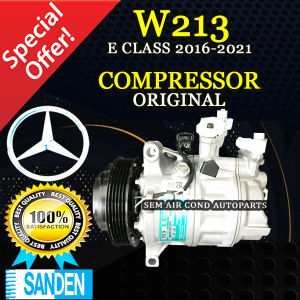 MERCEDES-BENZ W213 E-CLASS 2016-2021 YEAR ORIGINAL SANDEN SD NEW COMPRESSOR/ KOMPRESOR (CAR AIRCOND SYSTEM)