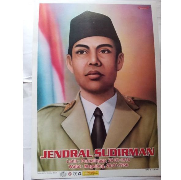 Poster Pahlawan Jendral Sudirman | Lazada Indonesia