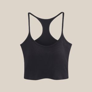 Yoko Crop Top เสื้อกล้าม ทรงครอป เว้าหลังรูปตัววาย มีบราในตัว ไม่ต้องใส่บรา ไม่ต้องติดซิลโคน สะดวกสบายขึ้น