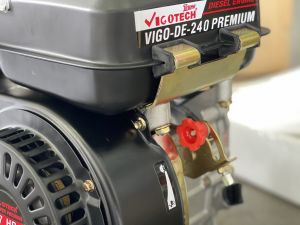 เครื่องยนต์ดีเซล 7 แรง รุ่นใหม่แกน 19 มิล ดึงสตาร์ท/กุญแจสตาร์ท VIGO-DE-240-PRE วีโกเทค เครื่องแน่น ประหยัดน้ำมัน