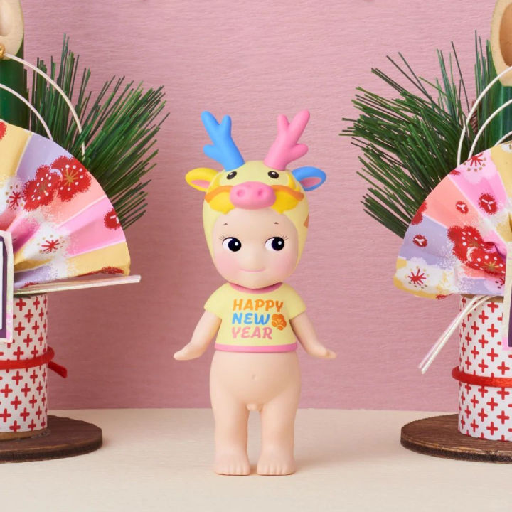 2024 Sonny Angel Dragon Blue Crown pink Crown Commemorative