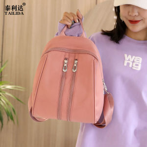 Tas Bahu Wanita Stylish Nilon Cewek Kasual Korea Aneka Warna