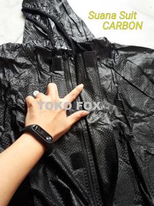 Fox- Sauna Suit Karbon- JAKET SAUNA dan CELANA SAUNA- Made In TAIWAN- STELAN JAKET dan CELANA PANJANG/ Bakar Extra Kalori- DIet Sehat- Pakaian OLAH RAGA EXTRA Keringat