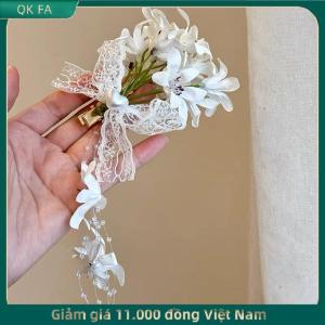 QK FA ✨ Ngọt Ngào Tính Khí Hoa Tua Tóc Clip Cho Phụ Nữ Cô Gái Thanh Lịch Thời Trang Tóc Claw Đa Năng Cổ Tích Tóc Phụ Kiện Quà Tặng