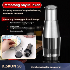 【COD】Pemeras Bawang Putih Multifungsi Kecepatan Tinggi/Pemotong Sayur Multifungsi/Pemotong Sayur Elektrik/Pemotong Sayur Mesin/Pengupas Kulit Rumah Tangga/Pemeras Bawang Putih Dapur Sederhana/Pisau Manual Jerman