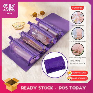 SKPLUS 4 in 1 Makeup Detachable Cosmetic Bag Multifunctional Makeup Organizer Storage Cosmetic Bag Travel Makeup Beg Kosmetik Empat Dalam Satu - Fulfilled by SKPLUS
