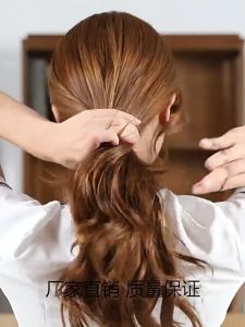 Bow Barrette Hair Clip Cover With Net Bowknot Bun Snood Hairnet Ribbon Hair Accessories