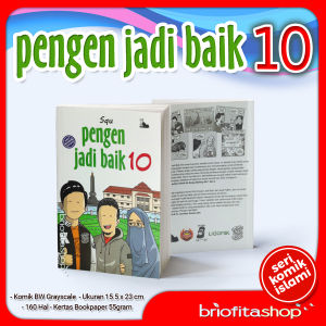 Buku Cerita Komik Islami Pengen Jadi Baik PJB 10 Squ
