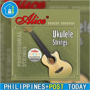 Professional Alice Ukulele String AU04/AU02 Nylon Clear Uku Strings Mini Hawaiian Guitar Soprano