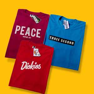 Kaos Distro Pria Lengan Pendek / T-shirt Pria lengan Pendek Size XL Termurah