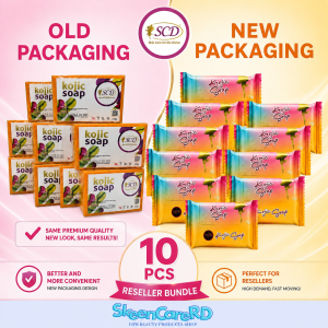 SCD Kojic Rejuvenating Soap Bundle of 10pcs Face & Body Bath Skincare Whitening