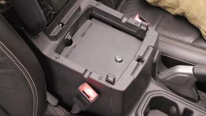 OnlyF U Car Armrest Safe Storage Key Combination Lock for Jeep Wrangler JL for Gladiator JT 2018 2019 2020 2021 2022 2023 2024 Up 9T1N6