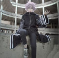 Anime Tokyo Revengers Cosplay Costume Senju Kawaragi Brahman Kimono Hooded Cardigan Women Men Long Sleeve Zippered Trench Coat. 