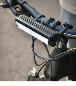 Đèn pha xe đạp thể thao gắn ghi đông ACRUNU 5 bóng siêu sáng