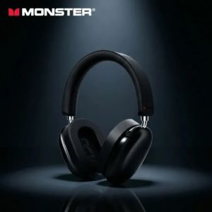 Monster ANC Wireless Bluetooth Headphones-45dB Active Noise Cancellation Immersive Deep Bass Headphone (AH100)