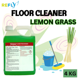 FLOOR CLEANER FRESHENER LEMON GRASS - 4L